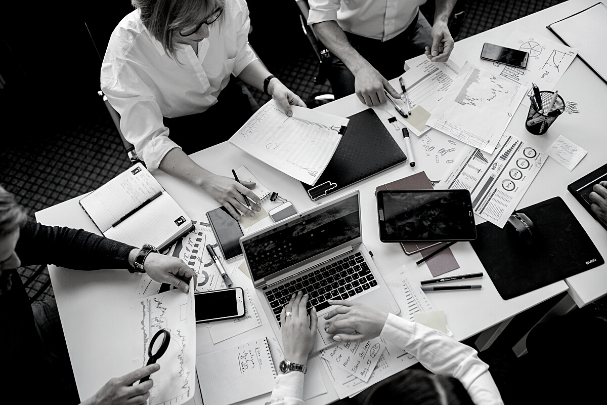  People Working Together